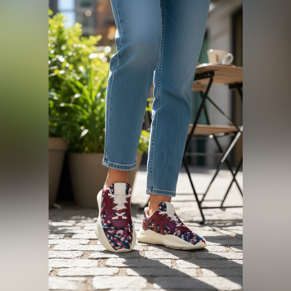 NWT $470 roberto cavalli Holographic Viper Sneakers. Made In italy .
